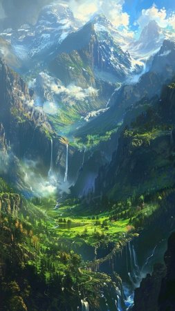 Пейзажи природа скачать фон 1080 x 1920