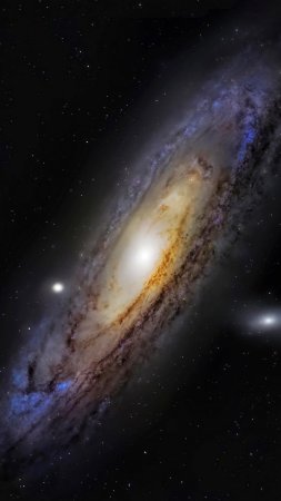 Спиральная галактика NGC 224