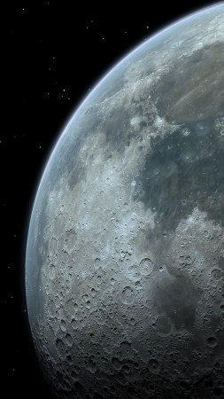 Фотографии Луны из космоса — отличные обои для телефона