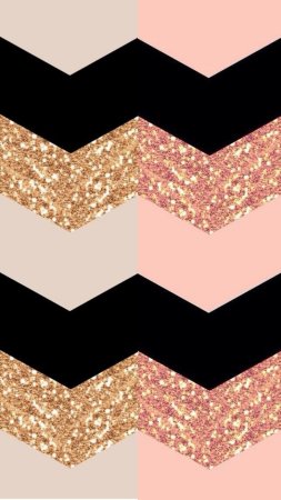 Gold glitter