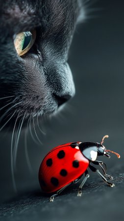 Красивая кошка
