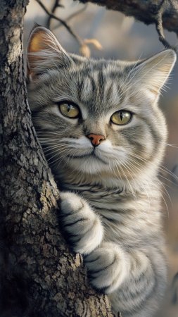 Красивая кошка