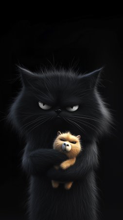 Котики милые рисунки