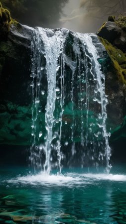 Фон водопад
