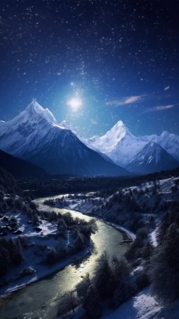 Ночные горы
