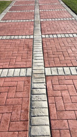 Тротуарная плитка кирпичик скачать фон 1424 x 2532