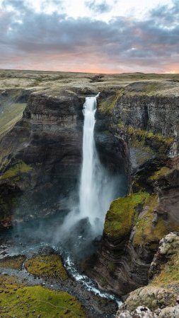 Хауифосс водопад исландия