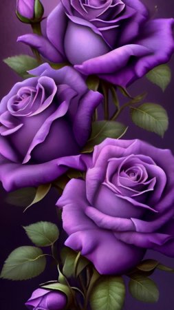 Purple rose