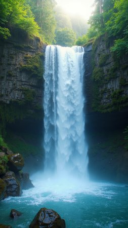 Waterfall cascade
