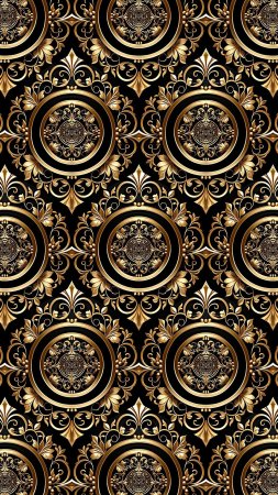 Золотой узор