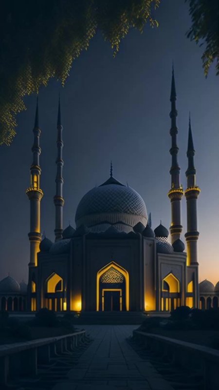 Beautiful mosques скачать фон 1080 x 1920