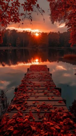 Fall wallpaper скачать фон 1424 x 2532