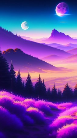 Пейзаж космический