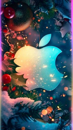 Apple logo wallpaper скачать фон 1424 x 2532