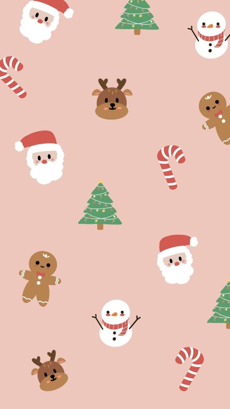 Cute iphone wallpaper christmas скачать фон 1080 x 1920