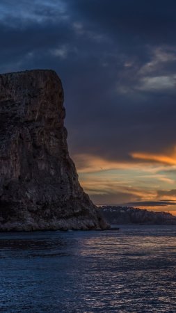 Закат на море