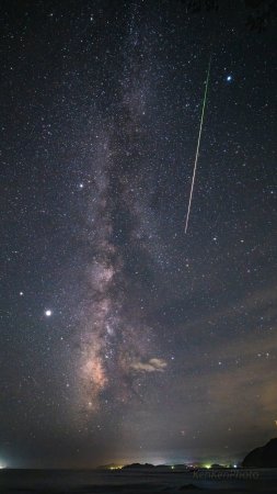 Perseid meteor shower