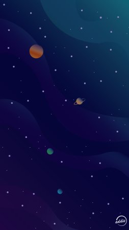 Разноцветный космос
