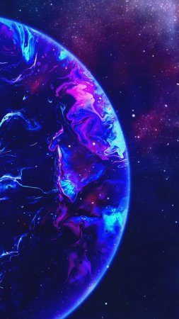 Фиолетовая планета