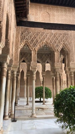 Alhambra granada скачать фон 720 x 1280