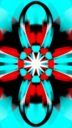 Фон красно синий абстракция скачать фон 2160 x 3840