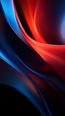 An abstract red and blue background with wavy lines скачать фон 2160 x 3840