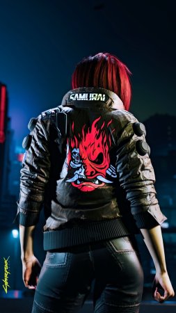 Куртка самурай cyberpunk