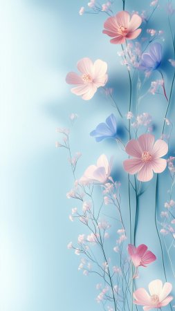 Красивые фоны с цветами