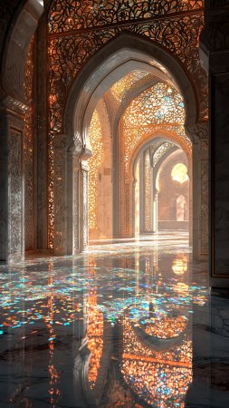 Islamic architecture скачать фон 1080 x 1920
