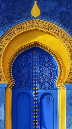 Chefchaouen morocco скачать фон 1080 x 1920