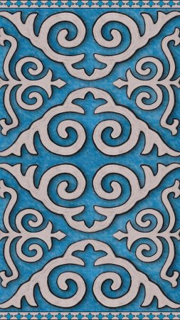 Казахский ковер скачать фон 1080 x 1920