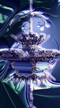 D fractal скачать фон 1424 x 2532