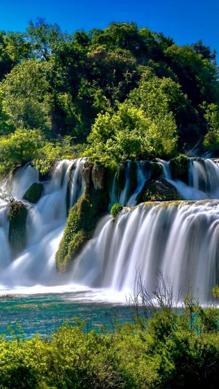 Хорватия парк крка водопады