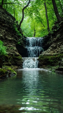 Beautiful waterfall