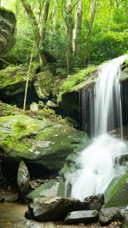 A small waterfall