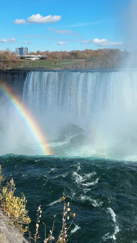 Ниагарский водопад с американской стороны