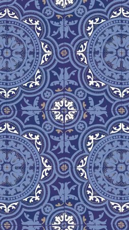 Плитка azulejo марокканский стиль скачать фон 1080 x 1920