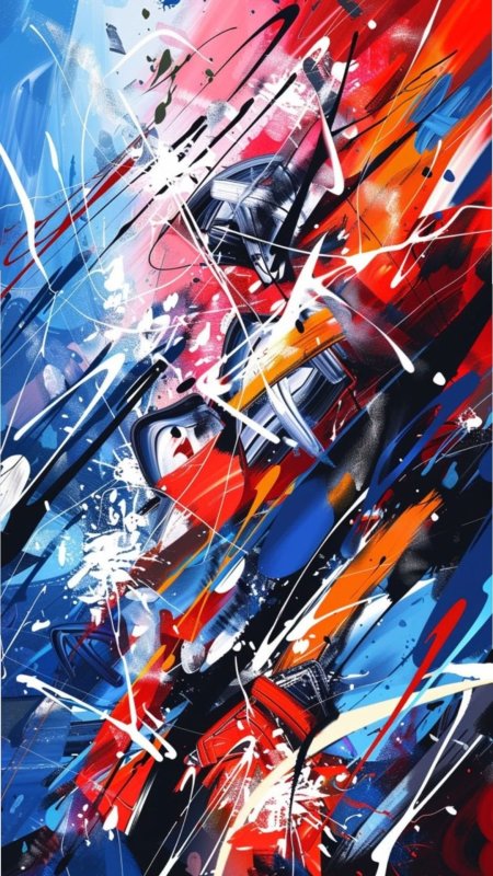 Художник абстракционист сальвадор скачать фон 1080 x 1920
