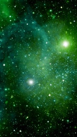 Green galaxy