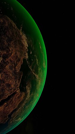 The earth from space