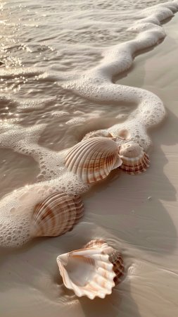 Ракушки на море