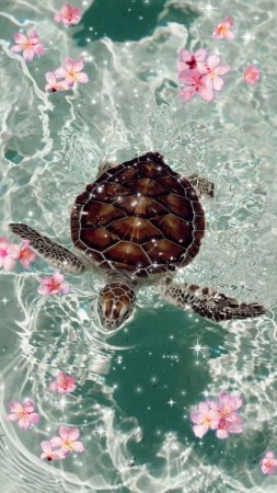 Baby sea turtle