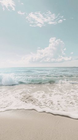 Красивый фон море