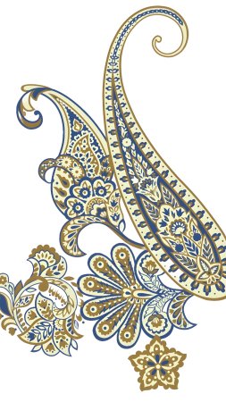 Узор пейсли скачать фон 1424 x 2532
