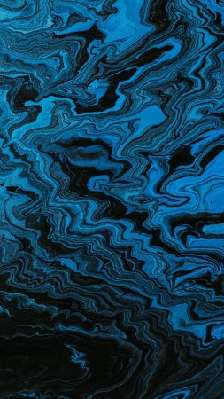 Обои краска разводы fluid art жидкость синий