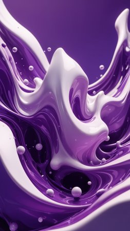 Purple liquid