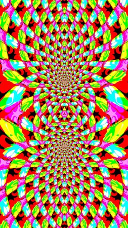 Абстракция яркая скачать фон 1424 x 2532