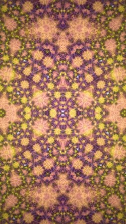 Абстракция фрактал калейдоскоп скачать фон 1424 x 2532