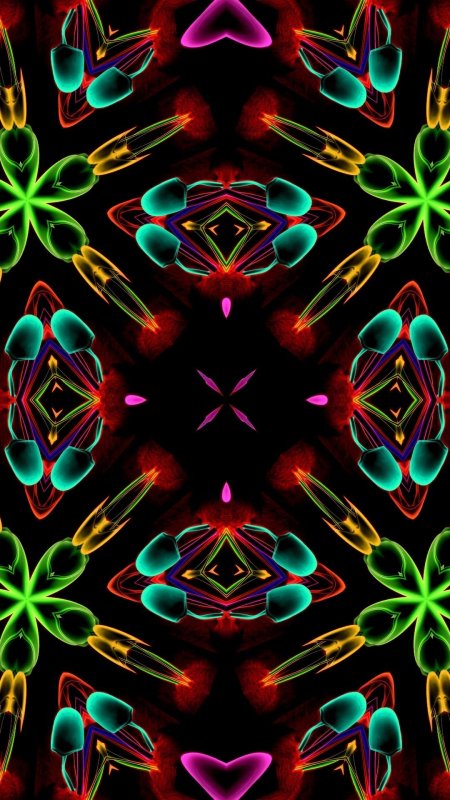 Цветная абстракция скачать фон 1080 x 1920