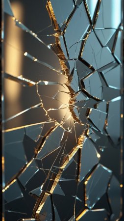 Mirror broken